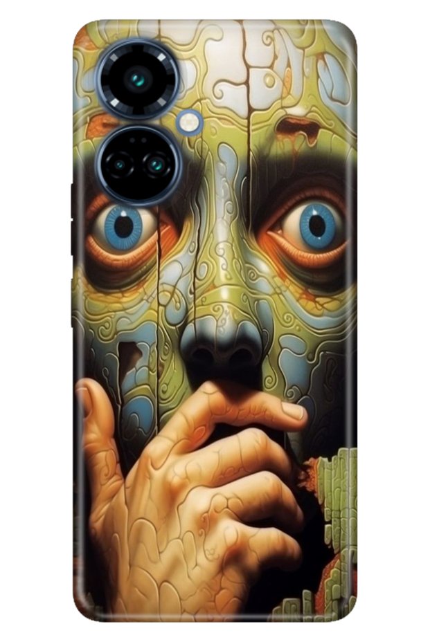Tecno Camon 19 Pro Case Colorful Themed Patterned Tpu (Ci8N) Compatible Silicone Illusion