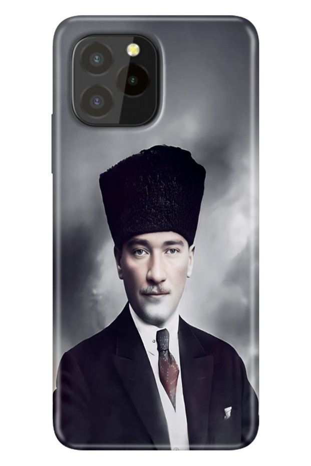 حافظة متوافقة مع Oukitel C21 Pro / Plus مصنوعة من السيليكون الملون TPU UV أتاتورك