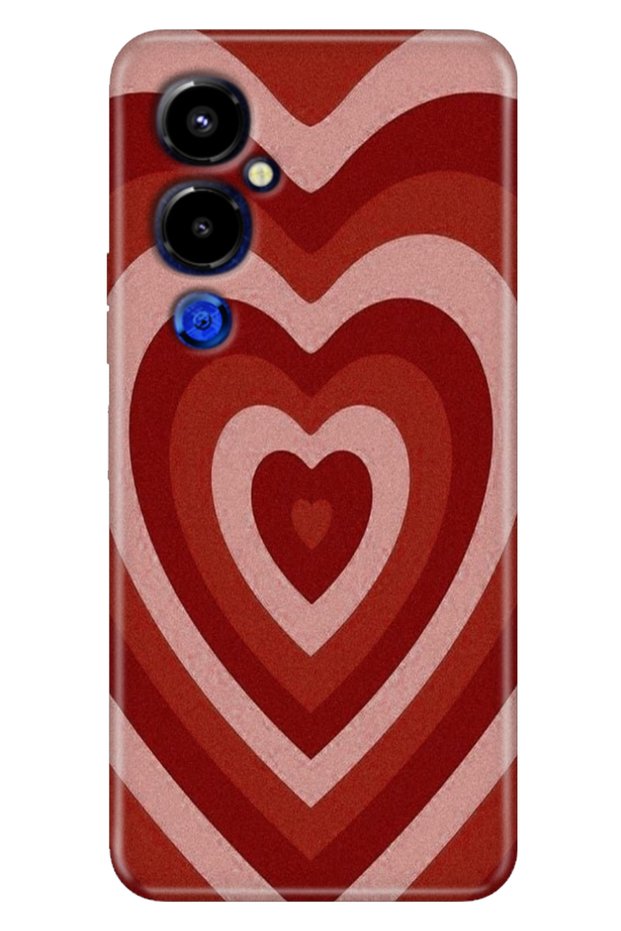 Tecno Pova 4 Pro Case Colorful Themed Patterned Tpu Pova 4 Pro Silicone Matte Heart