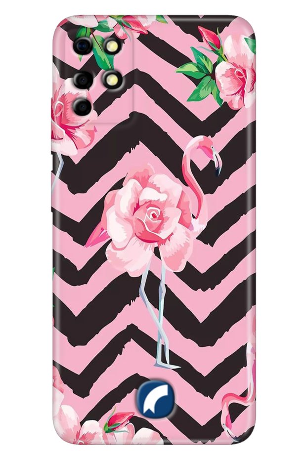 Reeder S19 Max Case Patterned Designer Printed Silicone Cover Flamingo