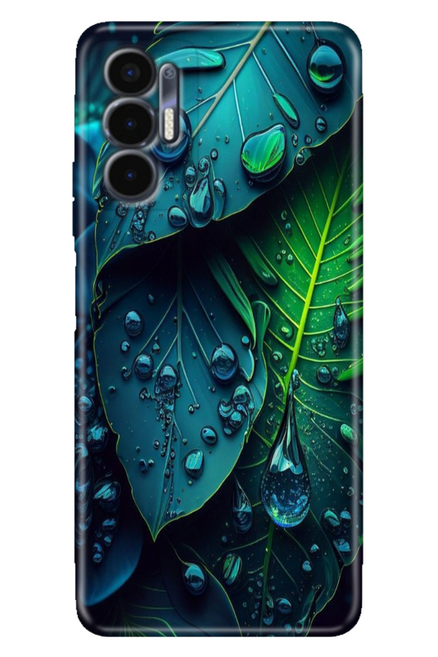 Tecno Pova 3 Case (Lf7N) Compatible Colorful Print Pattern Flexible Silicone Phuket