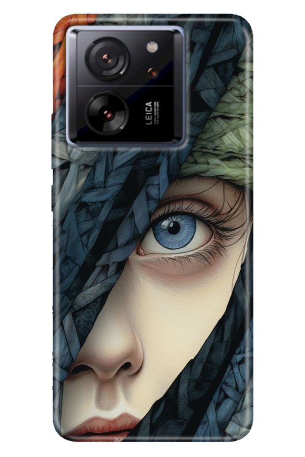 Xiaomi Mi 13t - 13t Pro Case Colorful Pattern Print Design Silicone Silhouette