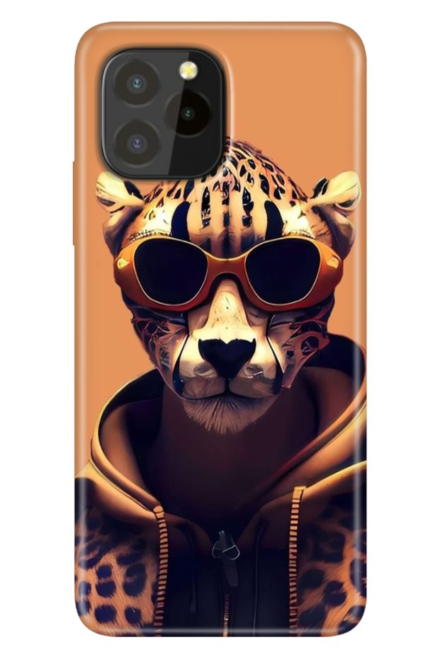 Oukitel C21 Pro / Plus Compatible Case Patterned Silicone Colorful Tpu Uv Tiger