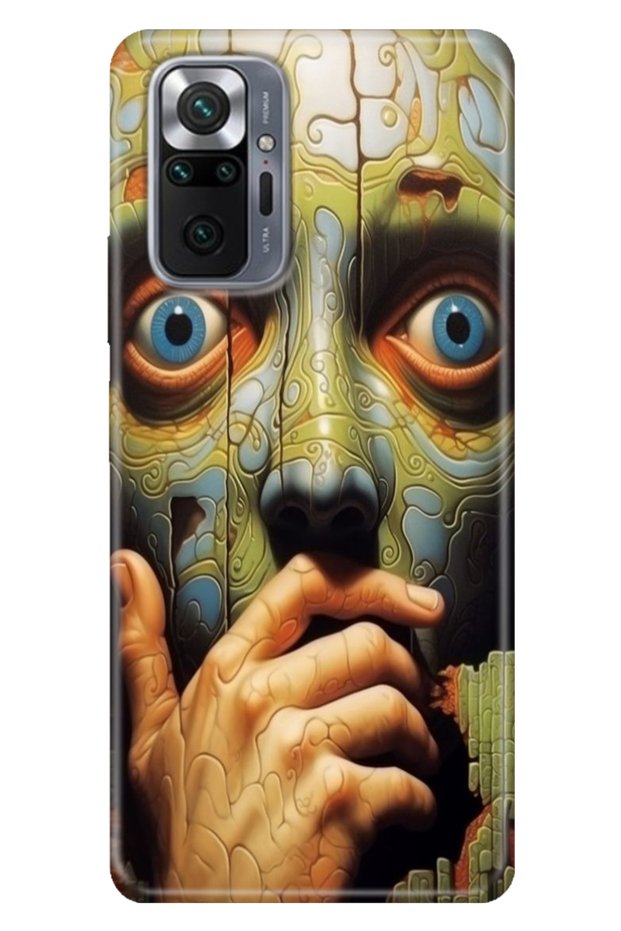 حافظة هاتف Xiaomi Redmi Note 10 Pro ملونة من مادة TPU UV مطبوع من السيليكون