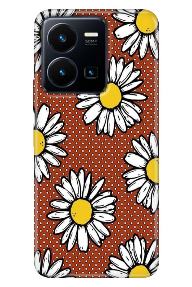 Vivo Y22S -Y35 Case Colorful Tpu Uv Printed Patterned Silicone Polka Dot
