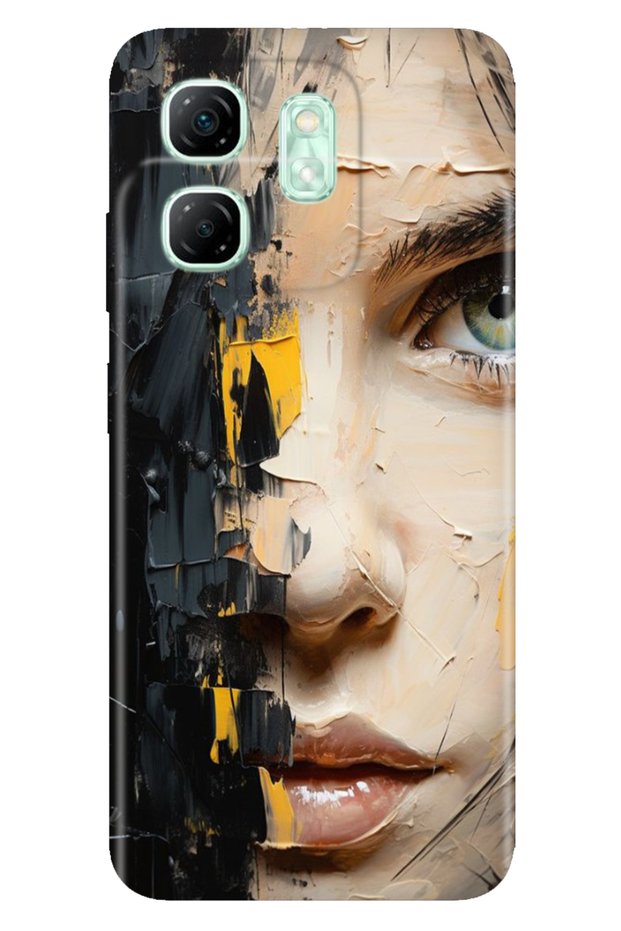 Infinix Hot 50I - Smart 9 Case Colorful Tpu Uv B Printed Patterned Silicone Beauty