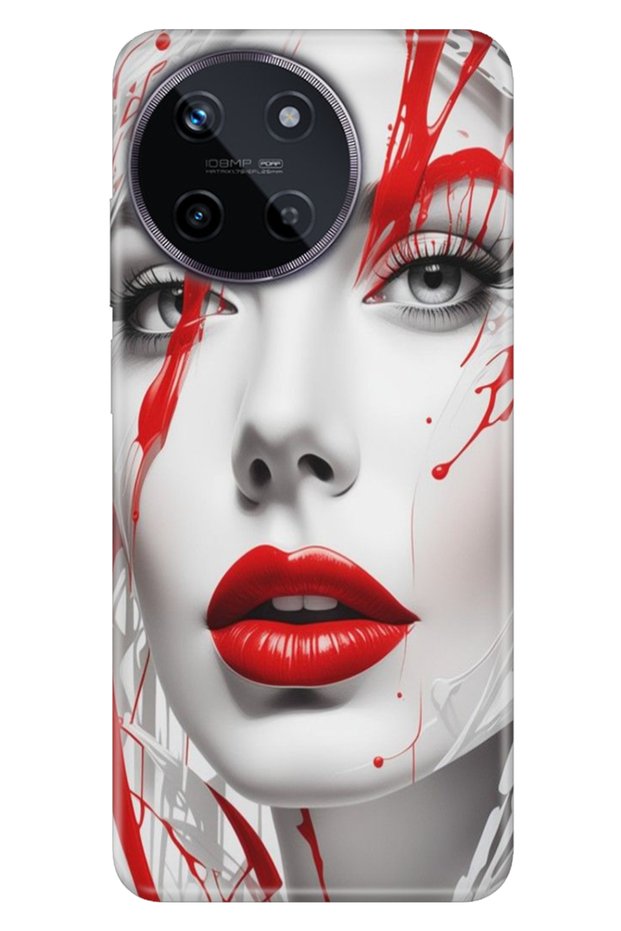 Realme 11 4g Case Colorful Trendy Patterned Silicone Tpu Special Design Lady