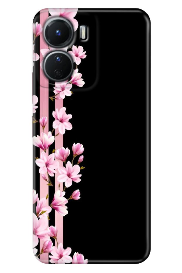 Vivo Y16 Case Patterned Silicone Technology Cover Natural