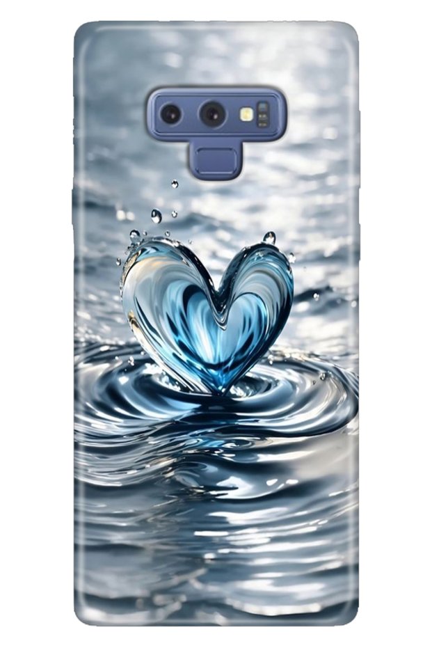 Samsung Galaxy Note 9 Case Colorful Flexible Silicone Themed Patterned Tpu Love Drop