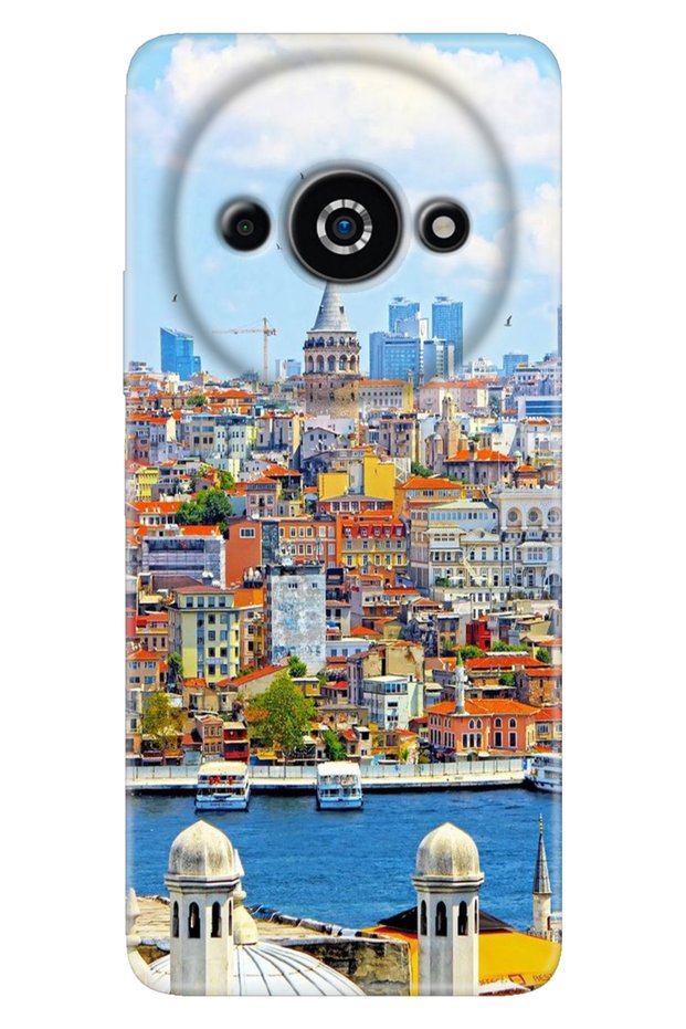 غلاف هاتف Xiaomi Poco C61 بتصميم اسطنبول مصنوع من السيليكون المطبوع