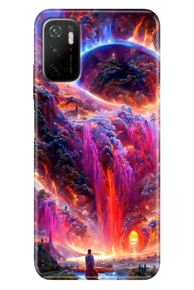 Xiaomi Redmi Note 11Se Case Colorful Pattern Print Design Silicone Mysterious Country