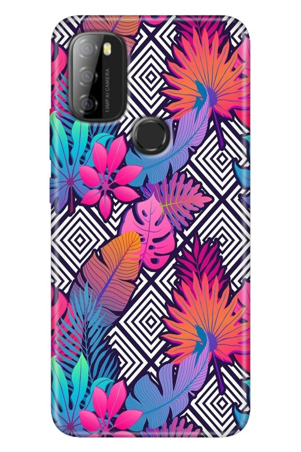 Reeder P13 Blue Max 2021 Case Rubber Printing Silicone Cover Botanical