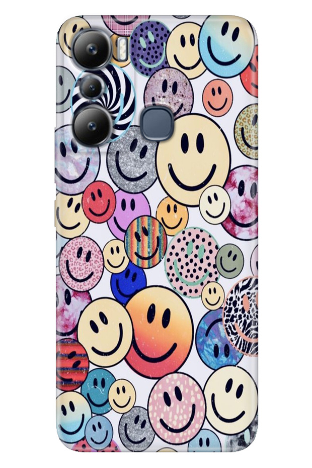 Infinix Hot 20I Case Flexible Silicone Cover Cover Emojix