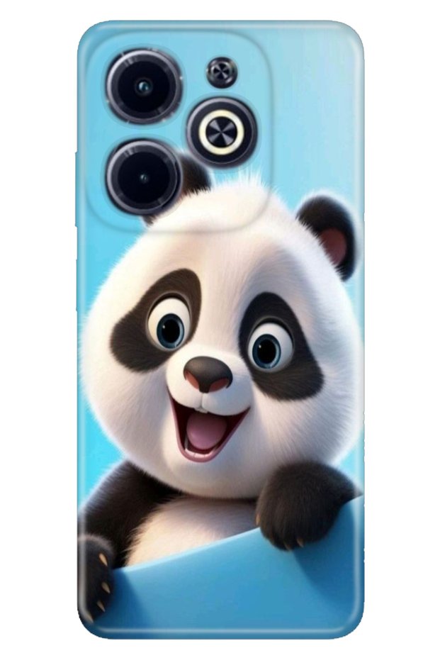 Infinix Hot 40I - Spark20 - 20C Case Themed B Printed Cover Panda
