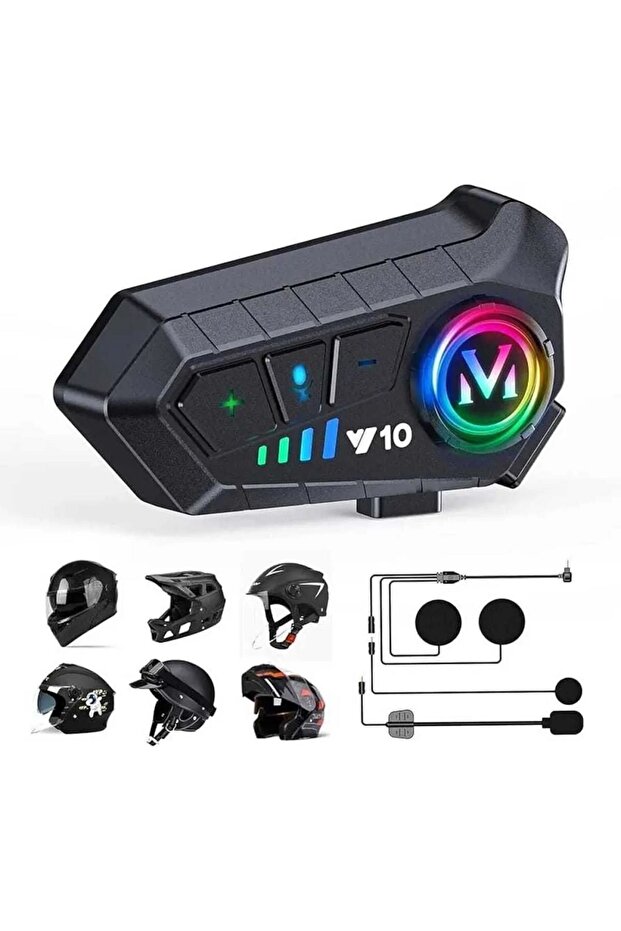 Motosiklet Kask Intercom Blic Y10