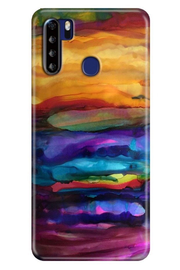 Reeder P13 Blue Max Case Patterned Cover Printing Uv Watercolor