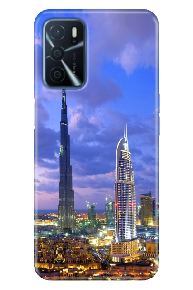 جراب هاتف أوبو A16 (CPH2269) متوافق مع تصميم السيليكون متوفر في دبي