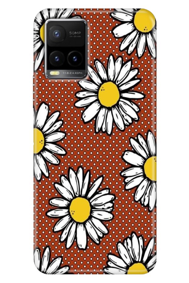 Vivo Y21S Y33S Y32 Case Patterned Silicone Flexible Cover Polka Dot