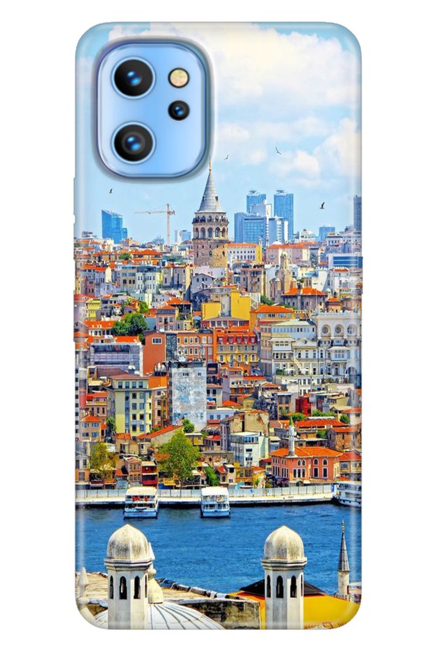 Reeder S19 Max Pro Case Patterned Themed Printed Silicone Cover Istanbul
