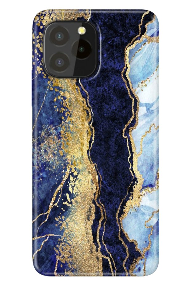 Oukitel C21 Pro / Plus Compatible Case Patterned Silicone Colorful Tpu Uv Hillmarble