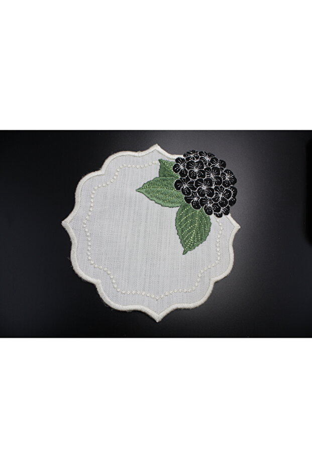 منديل كوكتيل منقوشة الكوبية - 1