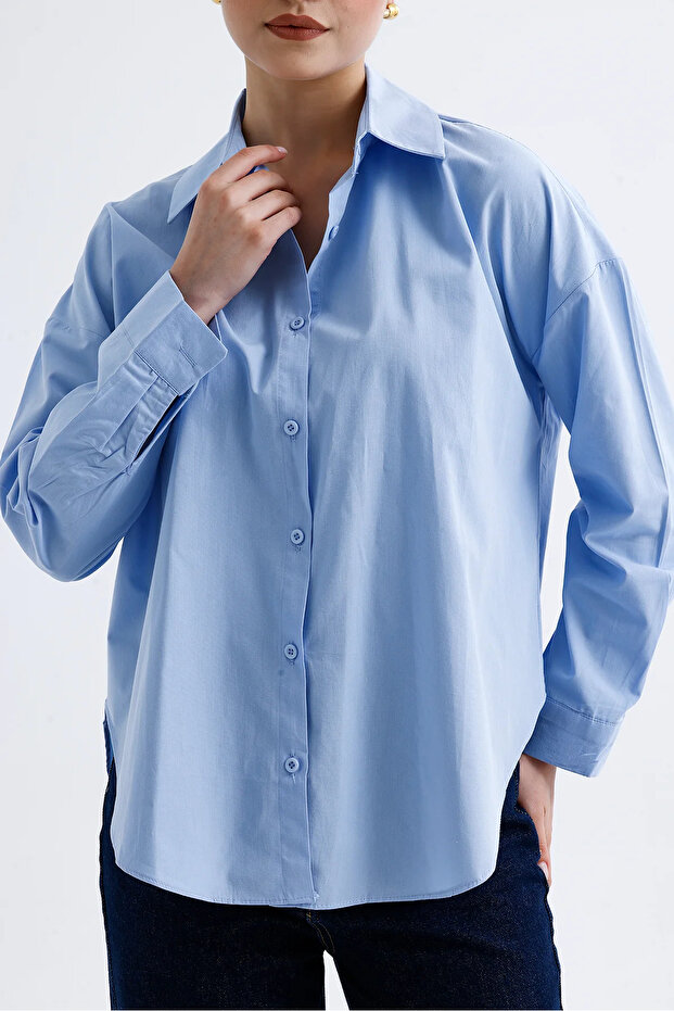 Poplin gömlek - 3