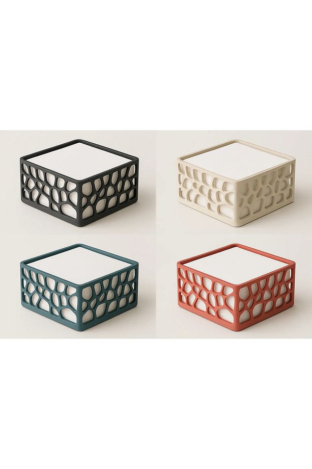 Modern Organik Tasarımlı Peçetelik - 1