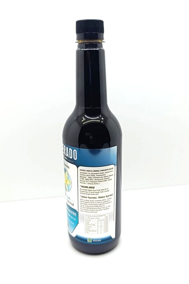 ÇABUK KAHVE Vanilya Aromalı Soğuk/SICAK Kahve 750 ml - 5