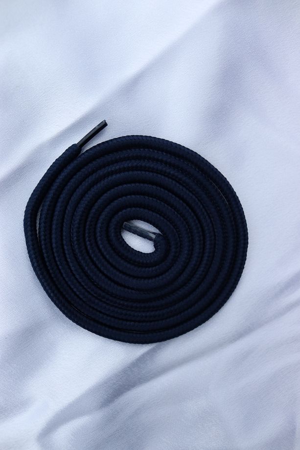 Eşofman Ve Sweatshirt Kapüşon Ipi 150 Cm Yuvarlak Bağcık Lacivert Fitilli,1 Adet - 5