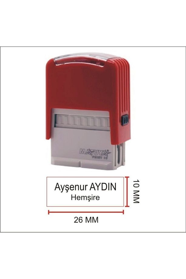 Isim Ünvan Kaşesi - Yazısı Dahil - 2