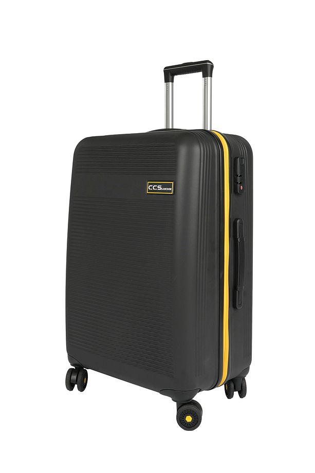 SİYAH ÇÇS LONDON N-2004 Abs 3 Lü Valiz Seti - 2