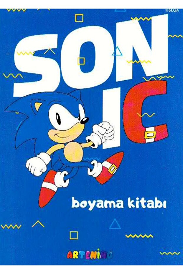 SONİC BOYAMA KİTABI-1 - 1
