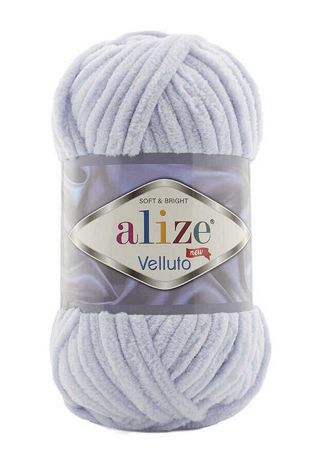Velluto Kadife Ip 100 Gr. 1 Adet 416 Açık Gri - 1