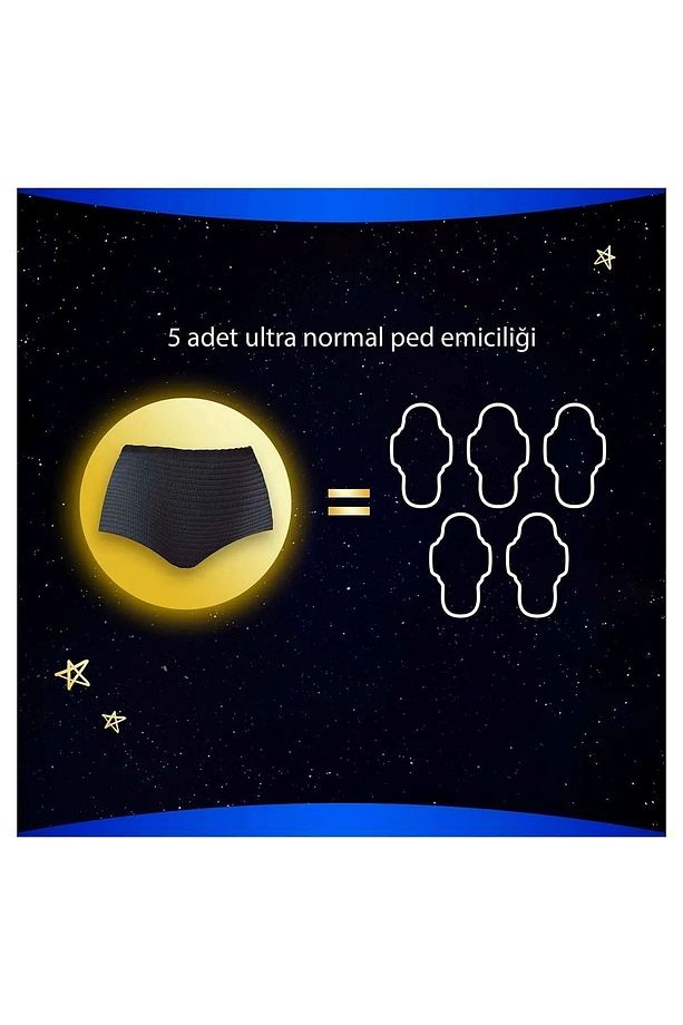 Gece Regl Külodu 2 Adet Tek Kullanımlık Külot X 2 Adet - 5