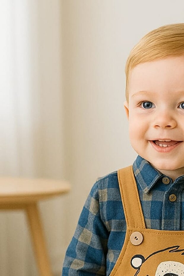 Erkek Bebek Gömlekli Slopet - 2