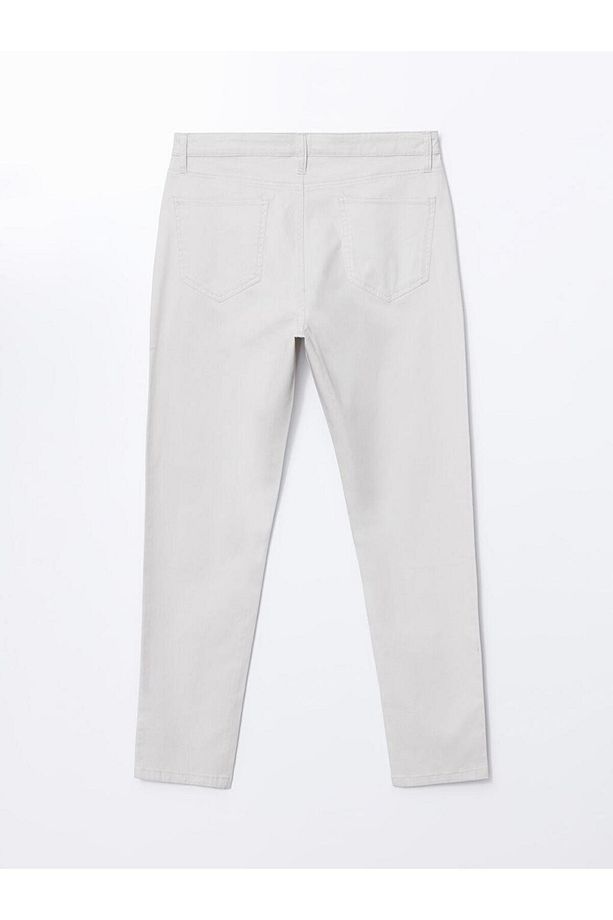 LCWAIKIKI Basic Dar Kalıp Gabardin Erkek Chino Pantolon - 6