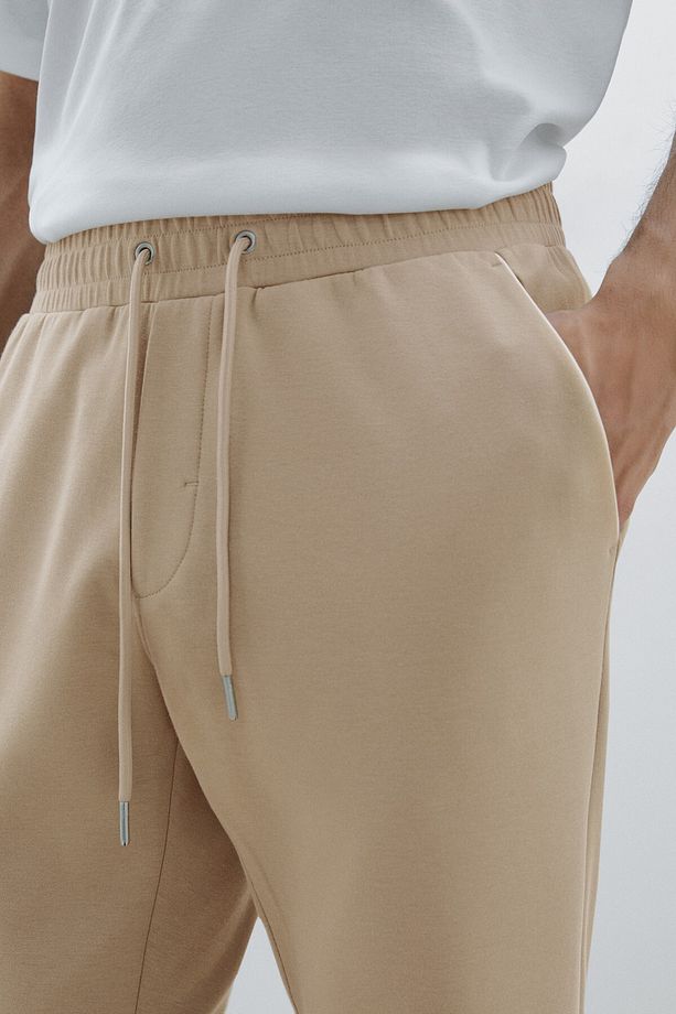 Pamuk karışımlı jogger fit pantolon - 3