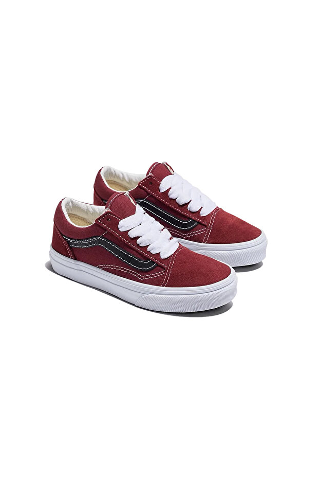 Old Skool Kinder Freizeitschuhe Rot - 3