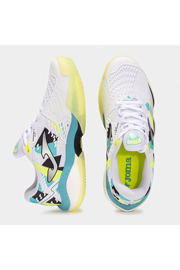 Smash Erkek Beyaz Toprak Kort Tenis & Padel Ayakkabısı TSMAS2532C - 4
