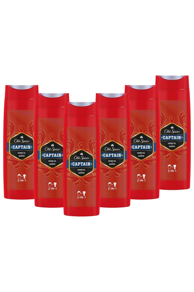 Pachet: Gel de dus Old Spice Captain