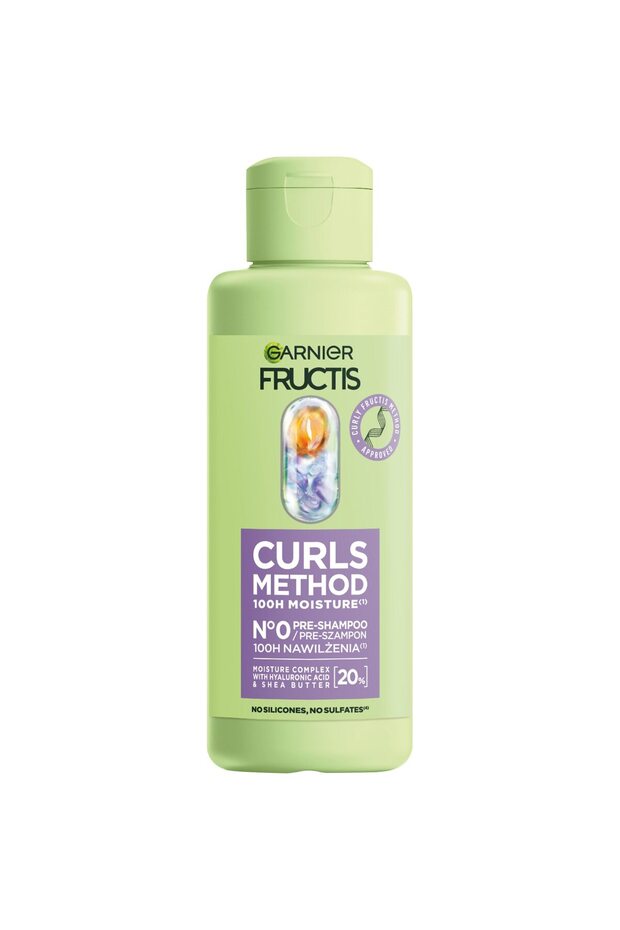 Pre-Sampon Garnier Fructis Curls Method - 1