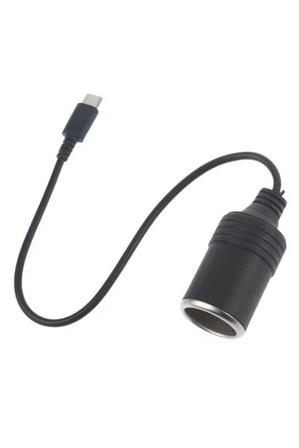 USB C TYPE C ARAÇ ÇAKMAK SOKETİ DİŞİ DÖNÜŞTÜRÜCÜ ÇAKMAKLIK DÖNÜŞTÜRÜCÜ ARAÇ ŞARJ CİHAZI - 1