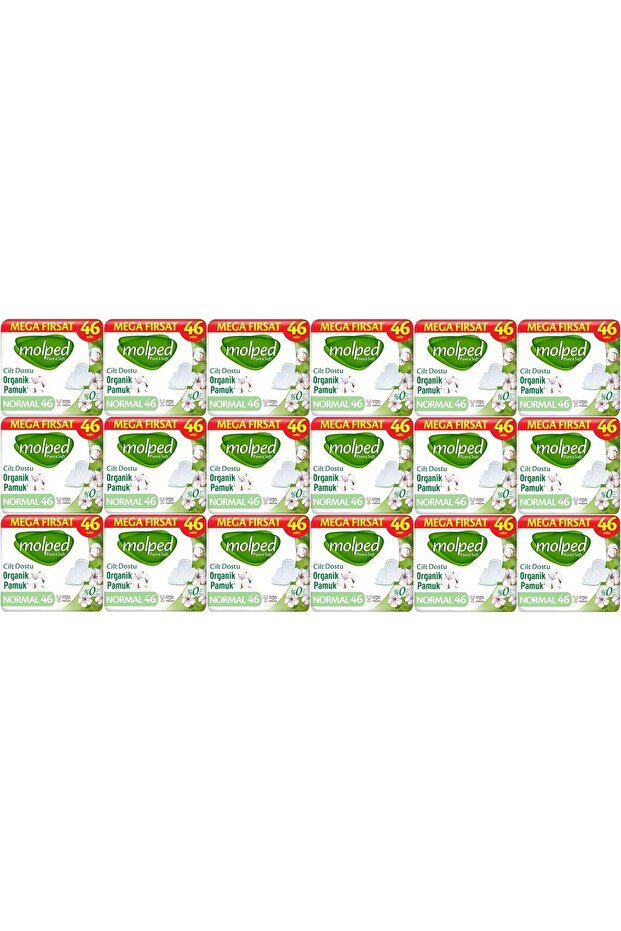 فوط صحية بيور آند سوفت عادية 828 (18PK*46) قطعة ميجا باك