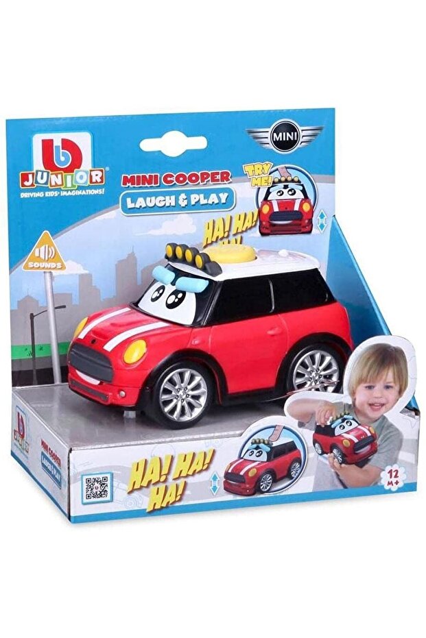 مجموعة ميني كوبر من بي بي جونيور للضحك واللعب - قطعة واحدة - 1