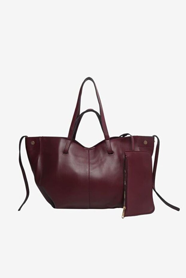 Çift Saplı Cüzdanlı Çanta - 2