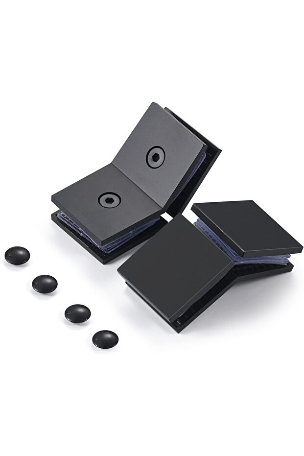 Ranbo 304 Stainless Steel 135 Degree Square Frameless Glass Clamp Connector/Shower Door Fixed Panel/