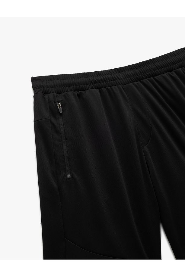 Fermuarlı Cepli Basic Spor Erkek Şort - 5