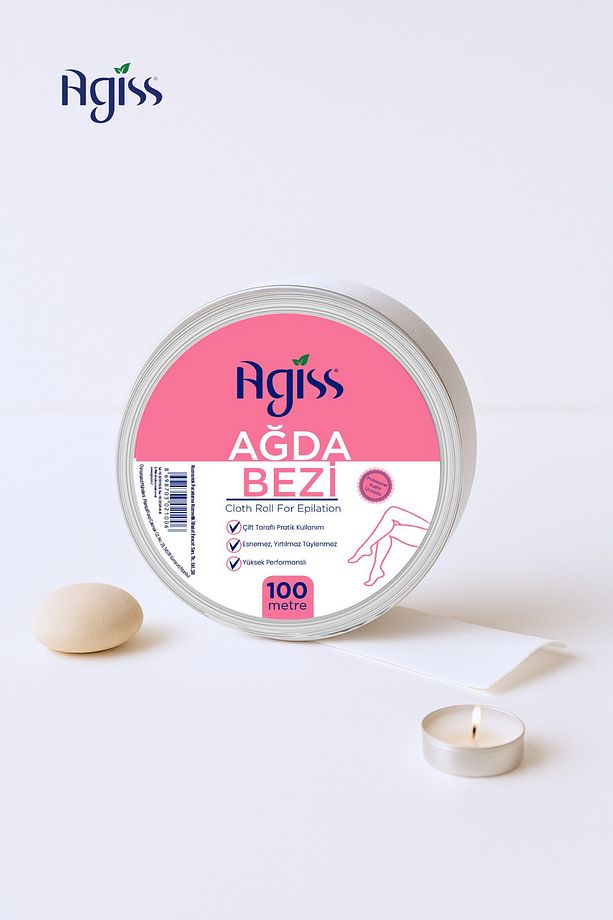 100 Metre Ağda Bezi ve 100'lü Ağda Spatulası Seti - 6
