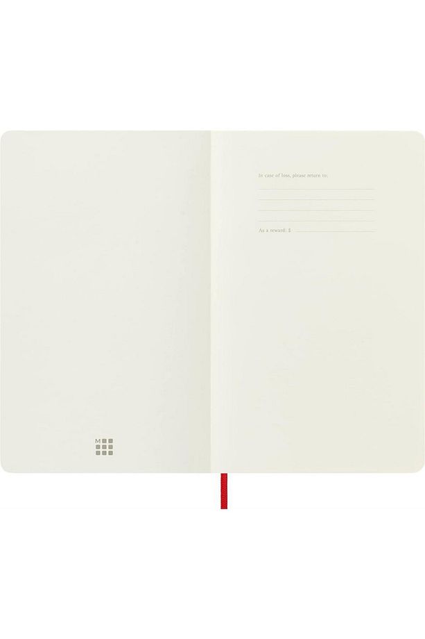 Yumuşak Kapak Defter Kırmızı (ÇİZGİSİZ - 13X21) - 3