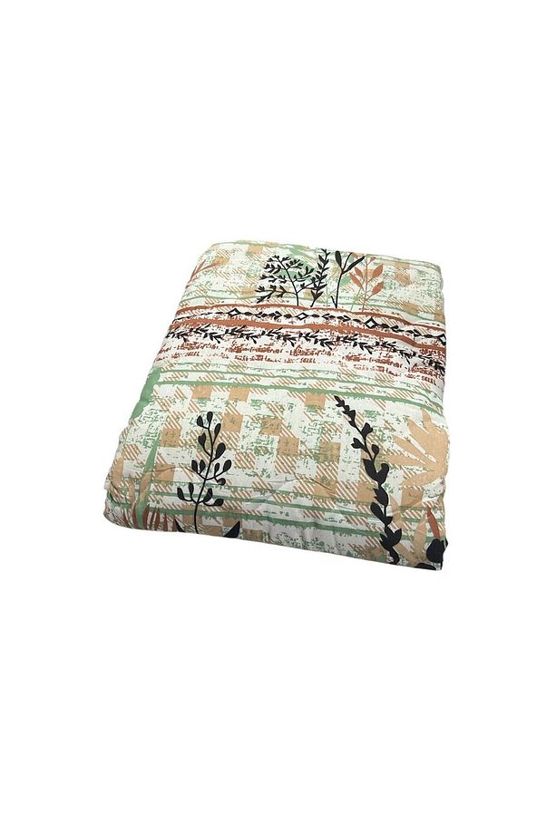 Uysal Polyester Pamuk Çok Amaçlı Tek Kişilik 150x230 Yazlık Pike 54189 - 1